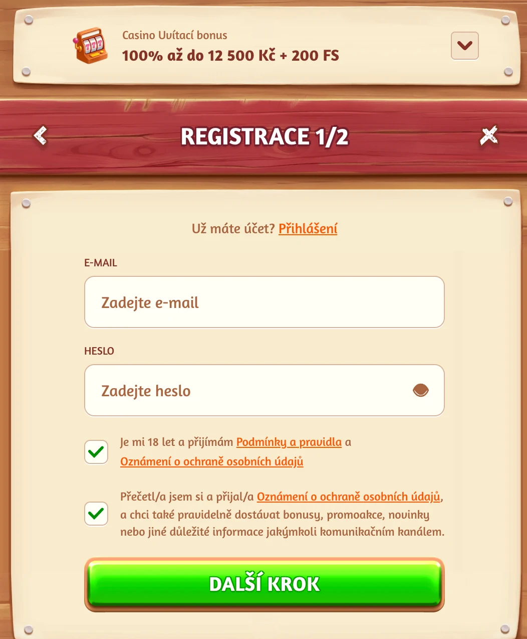 billybets registrace