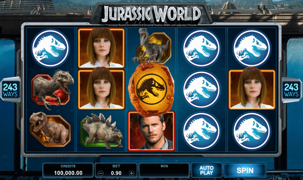 Recenze výherního automatu Jurassic World v České republice