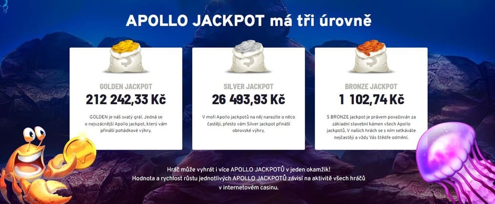 Apollo Games Jackpot