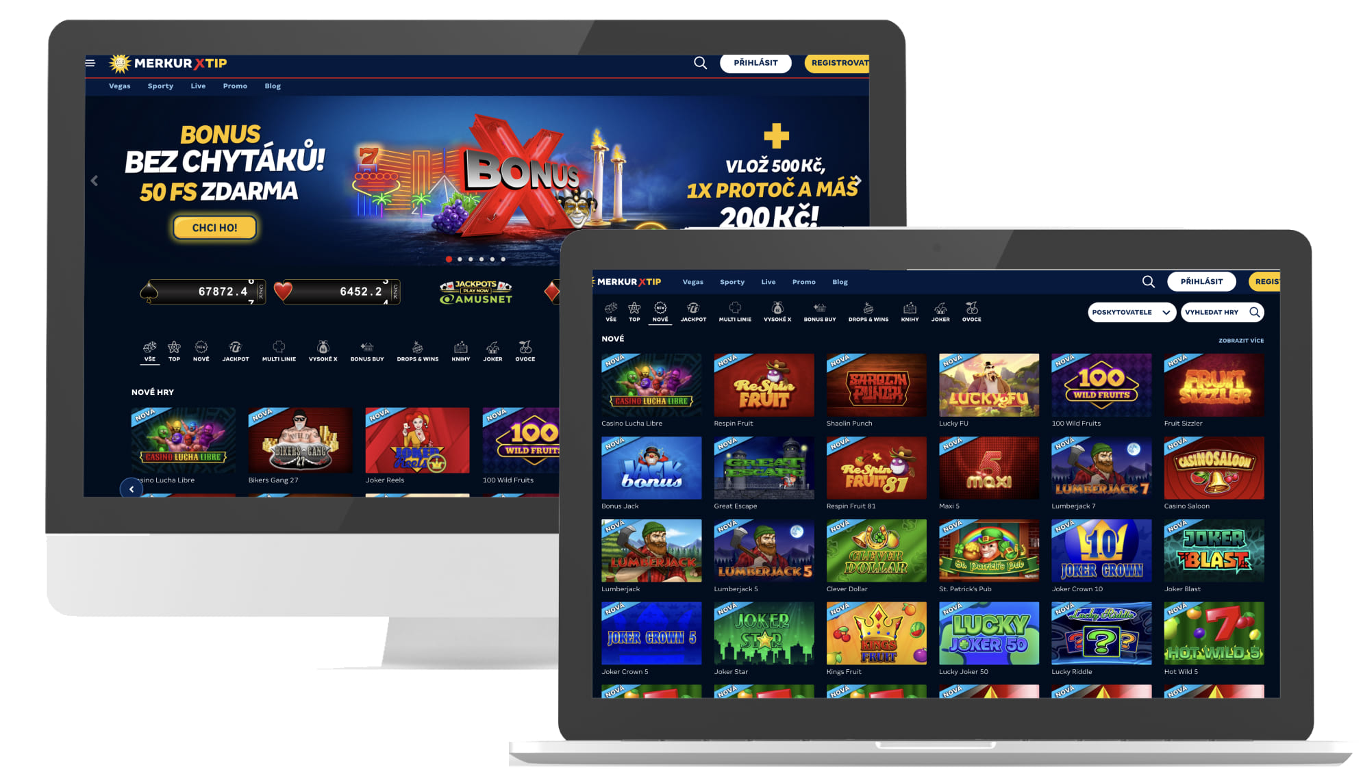 Hrací automaty MerkurXtip Casino Česko