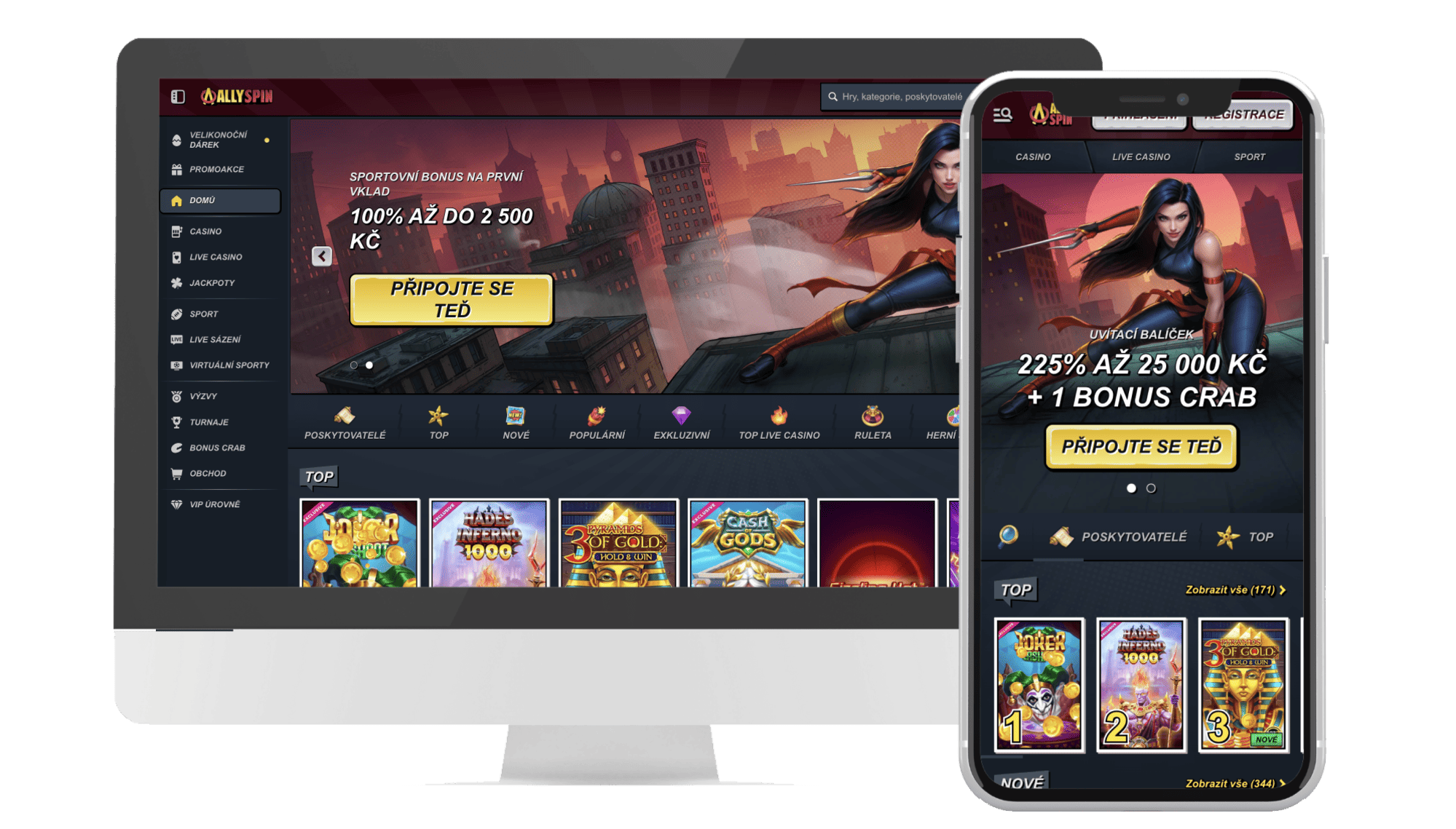 Casino Allyspin Česko