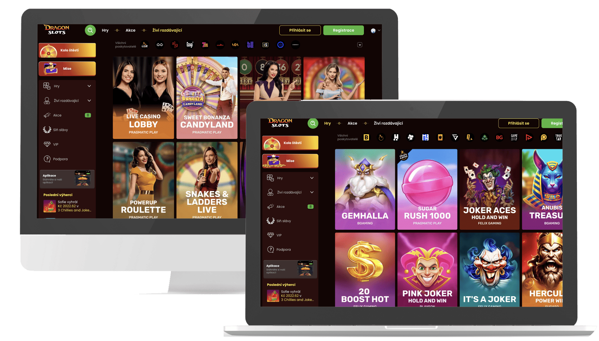 Dragonslots casino slots live games
