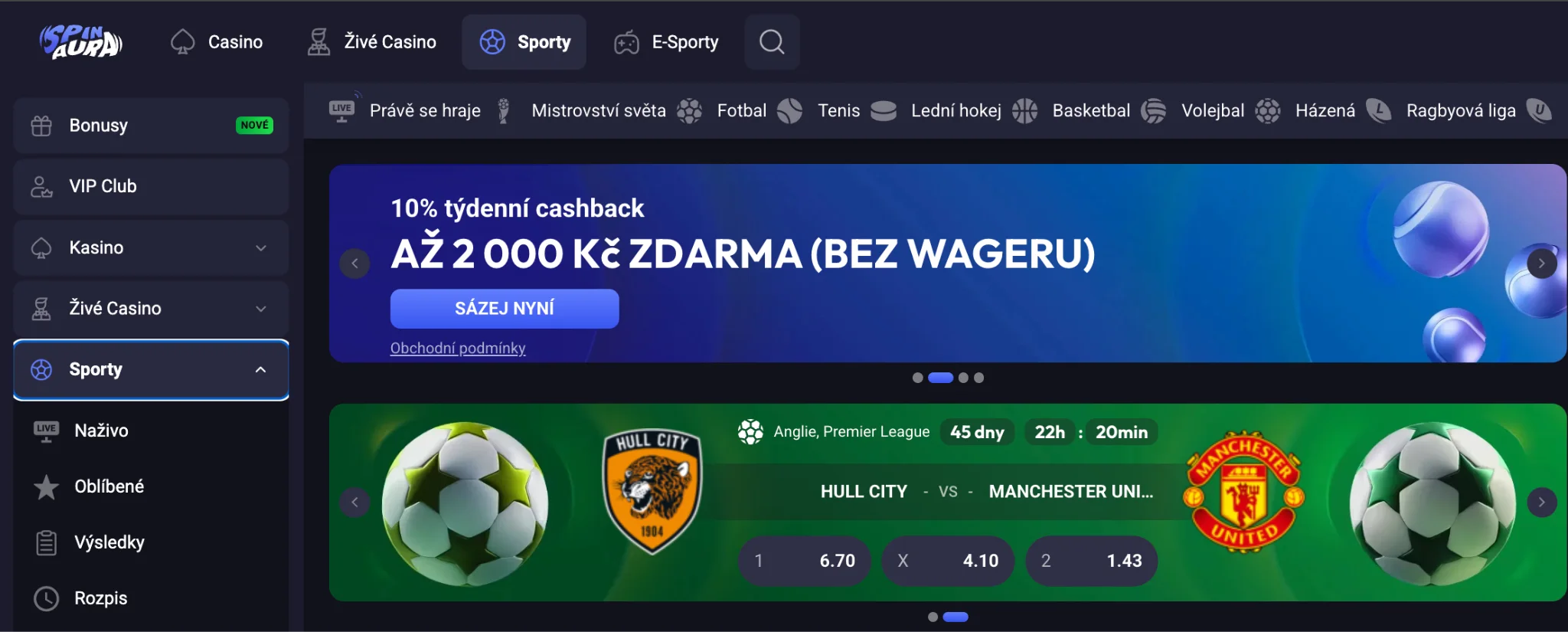 spinaura casino sport