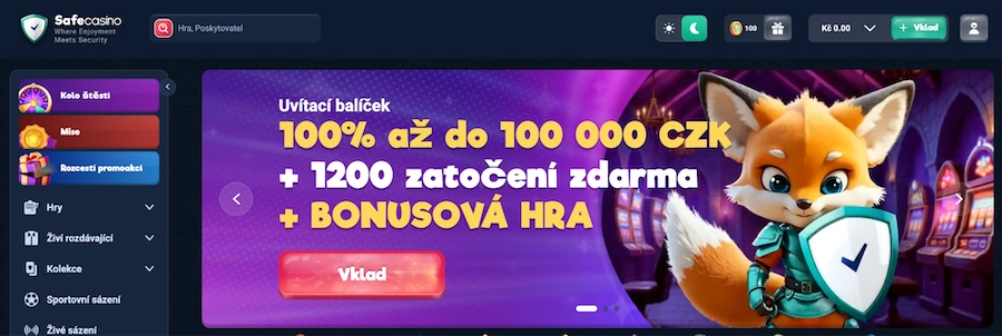 safe casino ceška